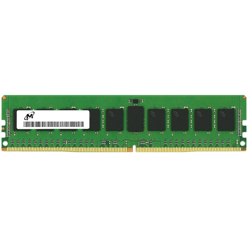 Micron RAM Module -  4 GB (1 x 4GB) - DDR3-1333/PC3-10600 DDR3 SDRAM - 1333 MHz Single-rank Memory - CL9 - 1.50 V - ECC - Registered - 240-pin - DIMM - MT18JSF51272PZ-1G4