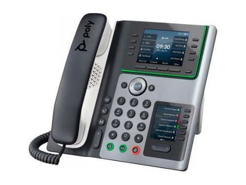 Poly Edge E400 Ip Phone - Corded - Corded - Nfc - Desktop - TAA Compliant - 2200-87835-001