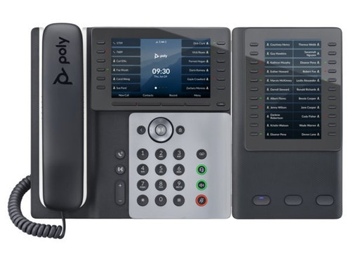 Poly Edge E350 Ip Phone - Corded - Corded - Nfc, Wi-Fi, Bluetooth - Desktop - TAA Compliant - 2200-87010-001
