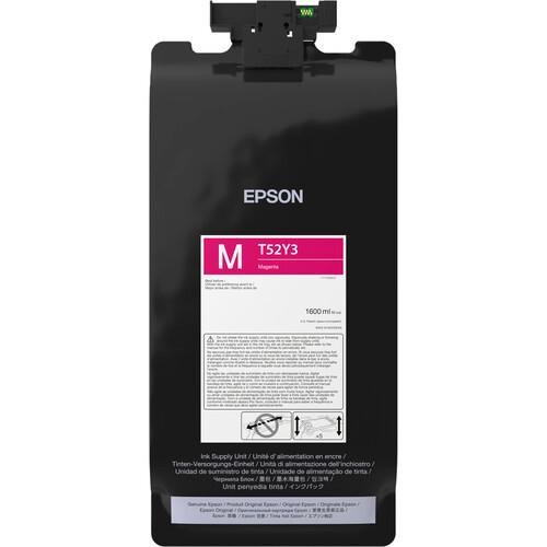 Epson UltraChrome XD3 T52Y Original High Yield Inkjet Ink Cartridge - Color - 6 Pack - T52YM20