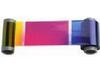 HID YMCK Full-color ribbon with resin black panel - 500 images - 084051
