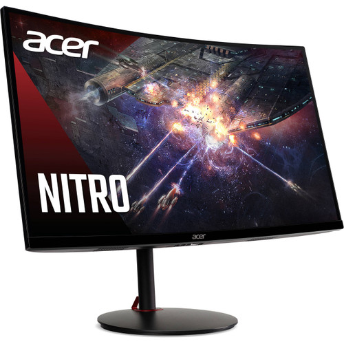 Acer Xz270 Xbmiipx,27 Inch Widescreen Va, Curved,Adaptivesync,16:9 Aspect Ratio ,4,000:1 Native Contrast Ratio,2 X 2.0W Integrated Speaker,Two HDMI 1.4 Displayport 1.2, Speaker, Audio-Out 1Ms (Vrb) Typical - UM.HX0AA.X01
