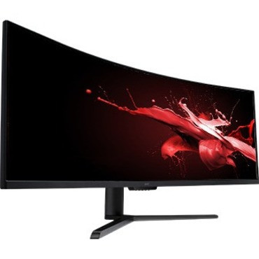 Acer Ei491Cr Sbmiiiphx - Led Display - Curved - 3840 X 1080 - 49Inch - 49Inch - 4Ms - 400 Cd/M - 120 Hz - 3000:1 - 400 Cd/M - 32:9 - Black - 75Mm X 75Mm. - UM.SE1AA.S01