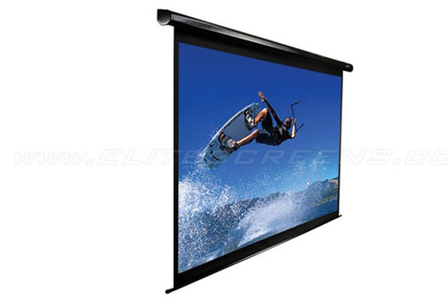 Elite Screens Electric/motorized screen - MaxWhite - White - Case Length: 78in Format: Video; Gain: 1.1 ;View Angle: 160 ;Diagonal: 84in - ELECTRIC84V