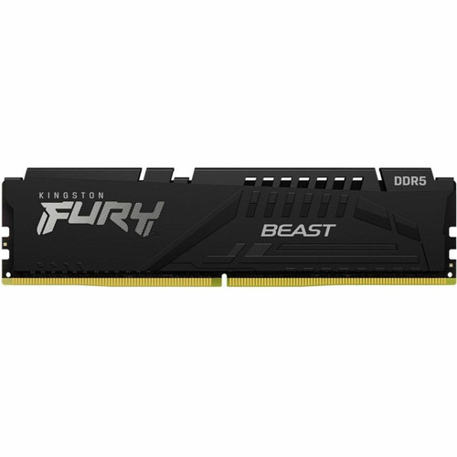 Kingston 64GB (4x16GB) DDR5 6000MT/s CL40 Fury Beast Black RGB XMP - KF560C40BBAK4-64