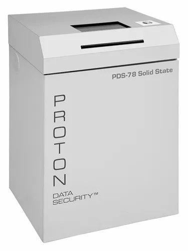 Magstor Proton PDS-88 Solid State (SSD) Media Shredder for Office Data Centers. Office Multimedia and Hard Drive Shredder