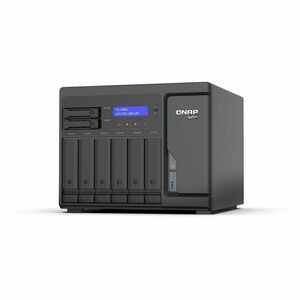 Qnap Intel Xeon D-1602 2.5GHz, 8GB ECC RAM (max 128GB), 4 x 2.5GbE, iSCSI, RAID 0,1, 5, 6, 10, 5+spare, 6+spare, 10+spare, global hot spare, PCIe expansion slot x2, 250W single power supply