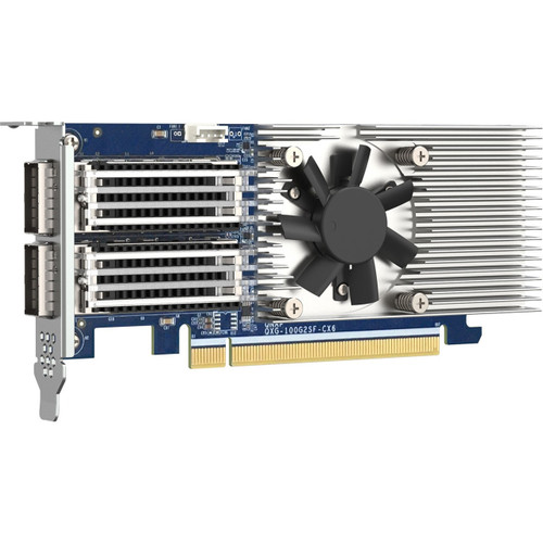 Qnap DUAL PORT PER 100GBE NETWORK ADAPTER; 2 X QSFP28
