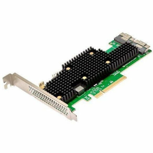 Broadcom HBA 9600-24i - Storage controller - 24 Channel - SATA 6Gb/s / SAS 24Gb/s / PCIe 4.0 (NVMe) - PCIe 4.0 x8 05-50111-01