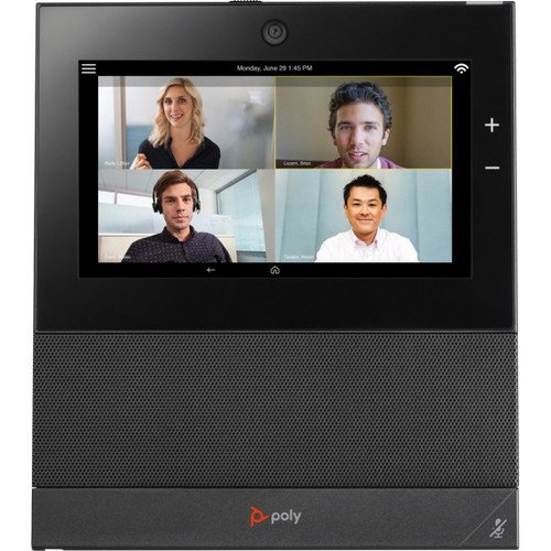 Poly Ccx 700 Ip Phone - Corded - Corded/Cordless - Wi-Fi, Bluetooth - Desktop - Black - 82Z83AA