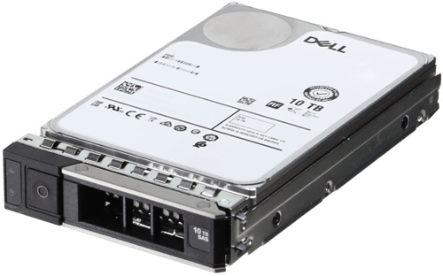 Dell 10 TB Hard Drive - 3.5" Internal - Near Line SAS (NL-SAS) (12Gb/s SAS) - 400-ANVK