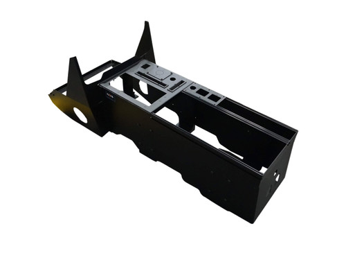 Havis 12.5inch Wide 20inch Vehicle-Specific Angled Console For 2022 Ford F-150 Lightning Vehicle - C-VSW-2000-LTNG