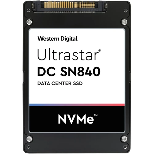 Western Digital Ultrastar DC SN840 WUS4C6464DSP3XZ 6.25 TB Solid State Drive - 2.5" Internal - U.2 (SFF-8639) NVMe (PCI Express NVMe 3.1) - 0TS1878