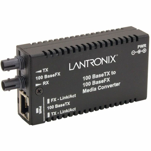 Transition MINI 100BASETX to 100BASEFX ST MM 2KM 3.3V - M/E-TX-FX-01-LA