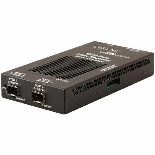 Transition Multi Rate Fiber to Fiber Repeater with - AR Power Supply - S4110-4848-AR