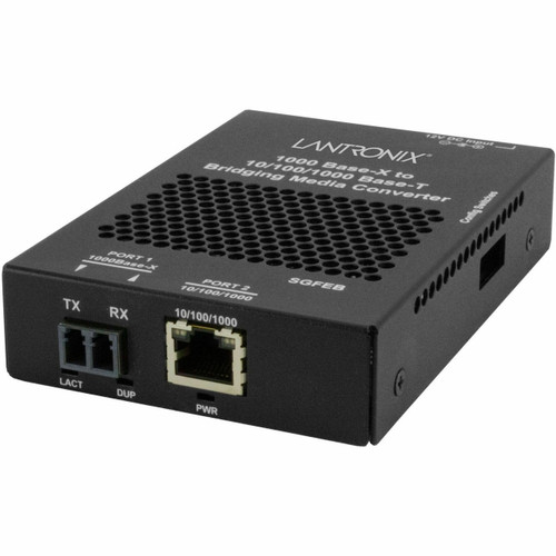 Transition 10/100/1000B-T to 1000BASE-LX SM LC 10km with JP Power Supply - SGFEB1019-130-JP