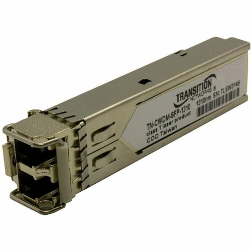 Transition Transceiver - SFP, CC, 1000BASE-LX, 1310NM, SM LC, 80KM, 3.3V - TN-CWDM-SFP-1310