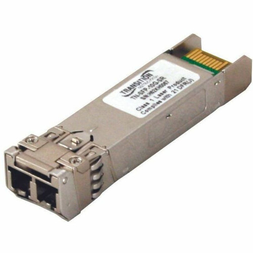 Transition Transceiver - SFP+,CC, 10GBASE-SR, 10.3G, MM LC,850nm, 220m, 3.3V,DMI, pack of 20 - TN-SFP-10G-SR-PK
