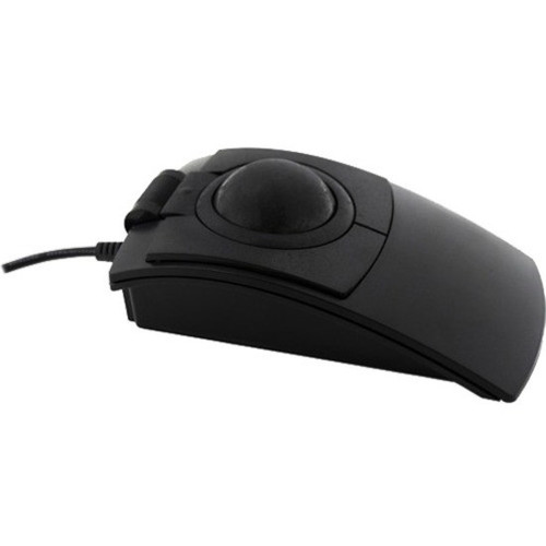 Ergoguys X-Keys L-Trac USB Laser Trackball Black. USB Laser Trackball Has 3 Buttons - Free-Spinning Scroll Wheel - Heavy-Yet-Solid Ball. 2 Extra External Switches for Customized Cursor Control - TKB-6015-LBKBK-R