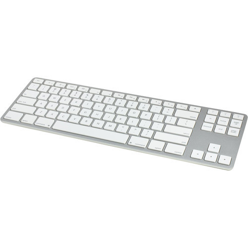Ergoguys Matias Wireless Aluminium Tenkeyless Keyboard Silver. Slim Wireless Bluetooth Keyboard With Similar Layout Of Apple Wireless Keyboard. 1 Year Battery Life Between Charge - Pairs Up To 3 Bluetooth Devices At Same Time - FK408BTS