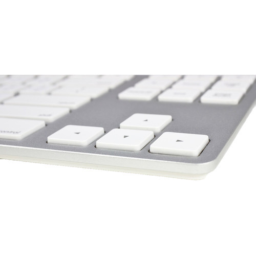 Ergoguys Matias Wired Aluminium Tenkeyless Mac Keyboard Silver. for Those Who Miss Apple S Wired USB Keyboard. USB 2.0 Connection W 2 Port USB 2.0 Hub - Classic Aluminium Frame - White Keycaps - Volume Control Dial On Keyboard Top Edge - FK308S