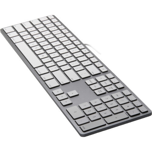 Ergoguys Matias USB-C Wired Mac Keyboard Silver. for Those Who Miss Apple S Wired USB Keyboard - But Want Wired USB-C Connection. Reliable - Traditional Wired Keyboard With Num Pad. Has All Special Mac Function Keys - FK316CS