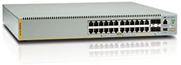 Allied Telesis L3 Stackable Switch, 48x 10/100/1000-T PoE+, 4x SFP+ Ports and a single fixed PSU, Federal version - AT-X510L-52GP-90