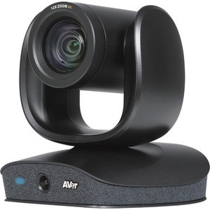 Aver CAM570 is a 4K dual lens camera with a 36X Total zoom PTZ camera and a second AI lens with 95 FOV. Equipped with built-in audio sensor, CAM570 detects human voices up to 10M and offers audio tracking function - COMCAM570