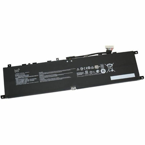 BTI Replacement for MSI GP66 10UE-065ES, GP66 10UE-084IT, GP66 10UE-202PL, GP66 10UE-208TR, GP66 10UE-226XES, GP66 10UE-227XPT, GP66 10UE-405NL, GP66 10UE-426IN, GP66 10UE-484L 15.2V LI-ION - BTY-M57-BTI