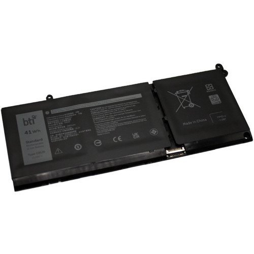 BTI Replacement Battery for Dell Inspiron 14 5000 (5410) 14 5000 (5410) 2-in-1, 14 7000 (7415) 2-in-1 15 (3521) 15 3000 (3511) 15 3000 (3515) 15 3000 (3525) 15 5000 (5510) 15 5000 (5515) Gah 41 Whr 3 Cell Li-lon - G91J0-BTI
