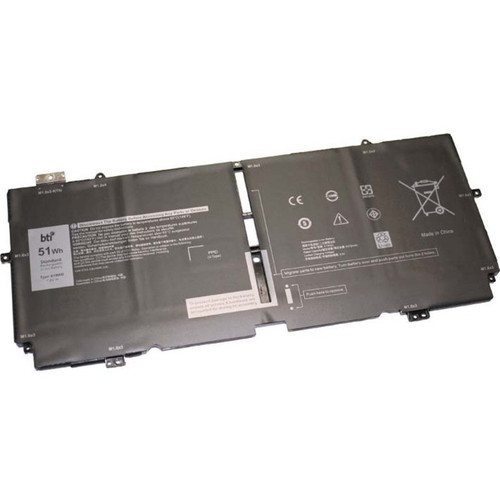 BTI Replacement for Dell XPS 13 (93110) 2-IN1, X1W0D, 0FDRT, DD9VF, 7.6V 6710 mAh, 51 Whr, 4 cell, Li-lo - X1W0D-BTI