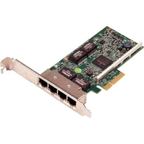Dell Broadcom 5719 QP 1Gb Network Interface Card (Low Profile) - 540-BBHB