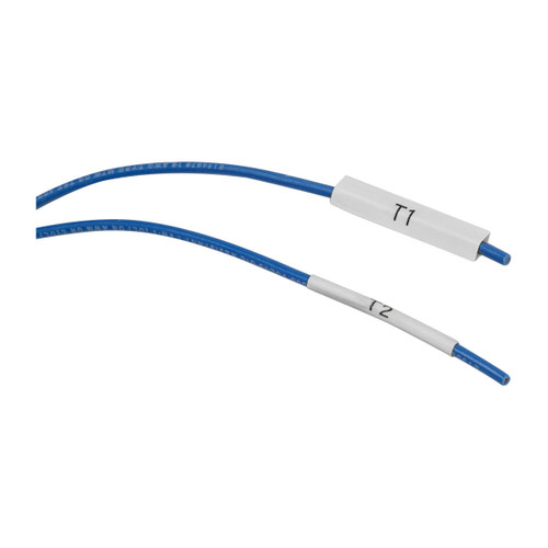 Brady PermaSleeve Heat Shrink Wire and Cable Labels with R6600 Ribbon for BMP51 - 0.187 Dia x 1 - M-187-1-342-R66