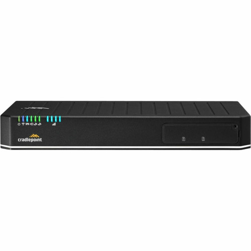 Cradlepoint Wi-Fi 6 IEEE 802.11ax 2 SIM Ethernet, Cellular Modem/Wireless Router - TAA Compliant - TAA-BF01-30005GB-GN