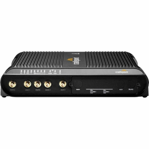 Cradlepoint Wi-Fi 5 IEEE 802.11ac 2 SIM Ethernet, Cellular Modem/Wireless Router - MAX3-1700-120B-XE