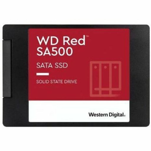 Qnap Western Digital Red Sa500 Wds400T2R0A SATA SSD 2.5 4Tb, Max Sequential Read 560 Mb/S, Max Sequential Write 520 Mb/S, 5 Years - 79700-T00401WD03-RS