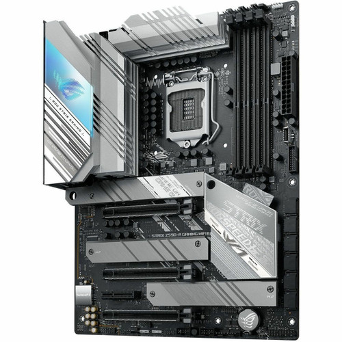 Asus ROG Strix Z590-A Gaming WiFi II white and silver scheme motherboard is designed to cope with the demands of 11th Generation Intel Core processors - ROG STRIX Z590-A GAMING WIFI-II