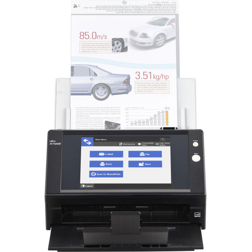 Ricoh Fujitsu N7100E Ntwk Shtfedscan 25Ppm - With The Functionality Of Many Devices, Yet The Simplicity Of One, The N7100E Network Scanner Contains The Qualities Organizations Of All Sizes Desire To Improve Business Processes - PA03706-B505