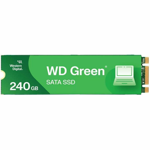 SanDisk 240GB Western Digital Green SSD M.2 SATA - Applications You Use Every Day Launch Quickly When You Use A Western Digital Green SATA SSD Giving You The Boost To Work Faster And More Efficiently. - WDS240G3G0B-00BJF0