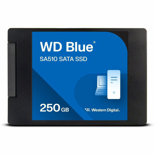 SanDisk 250GB Western Digital Blue SATA 2.5 - Featuring Read Speeds Up To 560Mb/S, This Fast SATA SSD Delivers A Performance Boost That Keeps Up With Your Workloads So You Can Stay Creative And Be More Productive. - WDS250G3B0A-00AXR0