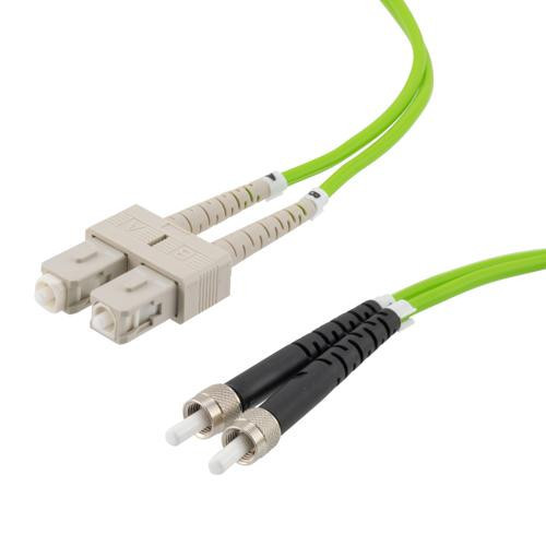 Enet Sc to ST Om1 62.5/125 Multimode Duplex Orange 40 Meter Fiber Cable TAA Compliant - SCST-40M-ENT