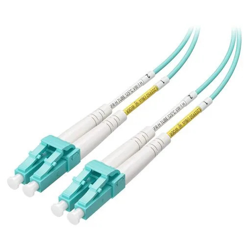 Enet LC to LC 50/125 Om4 10G Multimode Duplex Fiber Cable 40Ft Purple - Ncnr: Non-Cancelable and Non-Returnable - LC2-PROM4-40F-ENC