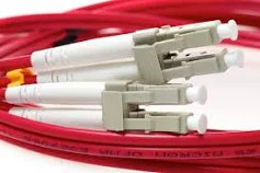 Enet LC to LC Plenum Rated 50/125 Om4 Aqua Multimode Straight Through Duplex 45 Meter Fiber Cable - Ncnr & Eligible for Defective Replacements Only. - LC2ST-POM4-45M-ENC
