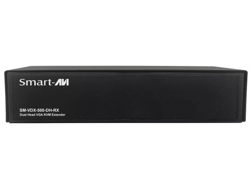 Smartavi Dual Head VGA, USB 2.0, Cat5/5E/6 Receiver - SM-VDX-100-DH-RX-S