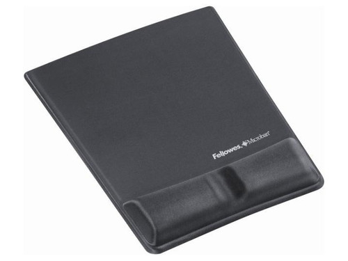 Fellowes Patented Health-V Channel. Relieves Wrist Pressure To Help Prevent Carpal Tunnel Syndrome. Smooth Gel Cushion With Clear Cover. Microban Antimicrobial Protection Keeps Product Cleaner - 9181201