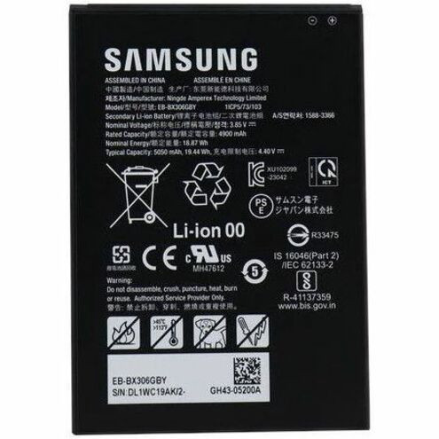 KoamTac Galaxy Tab Active5 4900mAh Samsung Original Smart Battery- Rated Capacity: 4, 900 mAh - 699290