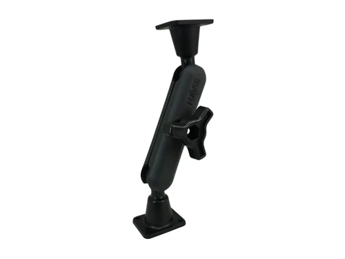Havis Dual Ball Mount with 1.00in Knob-Style Long Housing & Two Long AMPS Plates - DBM-1100-KL-0202