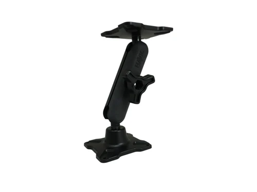 Havis Dual Ball Mount with 1.00in Knob-Style Long Housing, One Standard VESA 75 Plate & One Long VESA 75 Plate - DBM-1100-KL-0304
