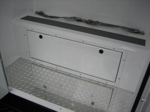 Havis Prisoner Transport Locking Under-Bench Storage Option - PT-A-906