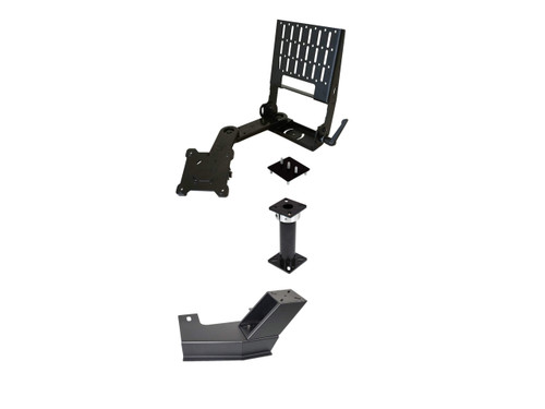 Havis Standard Tablet Pedestal Mount Package For 2020-2024 Ford Interceptor Utility - PKG-PSM-1006-T